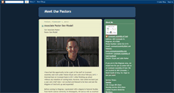 Desktop Screenshot of covenantag-meetthepastors.blogspot.com