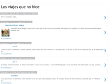 Tablet Screenshot of losviajesquenohice.blogspot.com