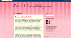 Desktop Screenshot of pernakpernik-dapur.blogspot.com