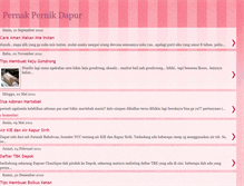 Tablet Screenshot of pernakpernik-dapur.blogspot.com