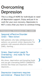 Mobile Screenshot of overcoming-depression.blogspot.com