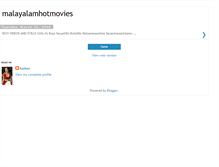 Tablet Screenshot of malayalamhotmovie.blogspot.com