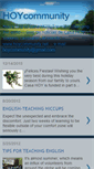 Mobile Screenshot of hoycommunity.blogspot.com