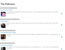 Tablet Screenshot of folkmanfam.blogspot.com