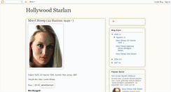 Desktop Screenshot of hollywoodstarlari.blogspot.com