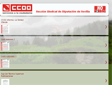 Tablet Screenshot of ccoodiputaciondesevilla.blogspot.com