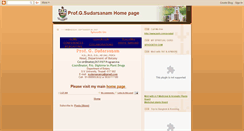 Desktop Screenshot of drsudarsanam.blogspot.com