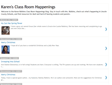 Tablet Screenshot of class-room-happenings.blogspot.com