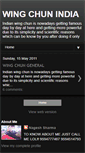 Mobile Screenshot of indianwingchun.blogspot.com
