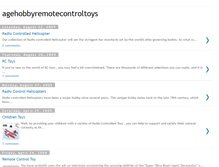 Tablet Screenshot of agehobbyremotecontroltoys.blogspot.com