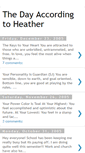 Mobile Screenshot of dayaccordingtoheather.blogspot.com