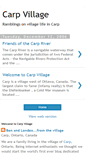 Mobile Screenshot of carpvillage.blogspot.com