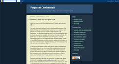 Desktop Screenshot of forgotten-camberwell.blogspot.com