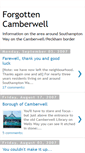 Mobile Screenshot of forgotten-camberwell.blogspot.com