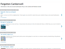 Tablet Screenshot of forgotten-camberwell.blogspot.com