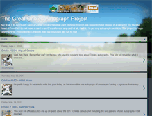 Tablet Screenshot of greatoriolesautographproject.blogspot.com
