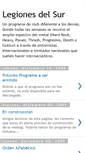 Mobile Screenshot of legionesdelsur.blogspot.com