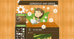 Desktop Screenshot of gorgeousandgreen.blogspot.com