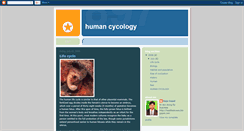 Desktop Screenshot of humancycology.blogspot.com