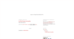 Desktop Screenshot of lepetitpaume.blogspot.com