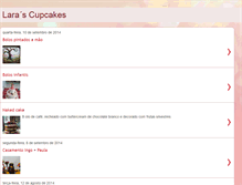 Tablet Screenshot of larascupcakes.blogspot.com