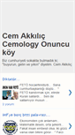 Mobile Screenshot of cemologyonuncukoy.blogspot.com