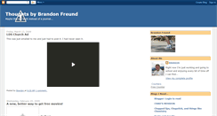 Desktop Screenshot of brandonfreund.blogspot.com