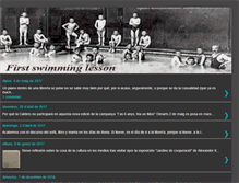 Tablet Screenshot of firstswimminglesson.blogspot.com