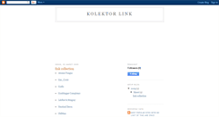 Desktop Screenshot of kolektor-link.blogspot.com