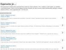 Tablet Screenshot of esperantoje.blogspot.com
