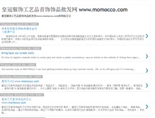 Tablet Screenshot of momocco.blogspot.com