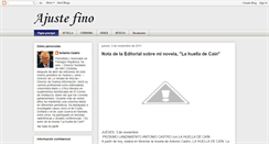 Desktop Screenshot of antoniocastro-ajustefino.blogspot.com