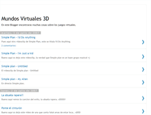 Tablet Screenshot of mundosvirtuales3d.blogspot.com