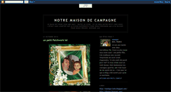 Desktop Screenshot of notrecampagne.blogspot.com