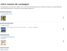 Tablet Screenshot of notrecampagne.blogspot.com