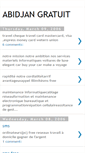Mobile Screenshot of abidjangratuit.blogspot.com