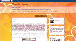 Desktop Screenshot of classactinsider.blogspot.com