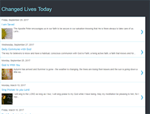 Tablet Screenshot of changedlivestoday.blogspot.com