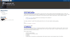 Desktop Screenshot of latitudext.blogspot.com