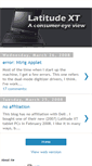 Mobile Screenshot of latitudext.blogspot.com