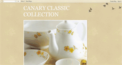 Desktop Screenshot of canaryclassiccollection.blogspot.com