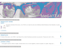 Tablet Screenshot of entidad-gatza.blogspot.com