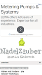 Mobile Screenshot of nadel-zauber.blogspot.com
