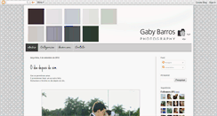 Desktop Screenshot of gabybarros.blogspot.com