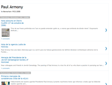 Tablet Screenshot of paul-armony.blogspot.com