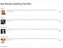 Tablet Screenshot of hotwomencelebrityfreepics.blogspot.com