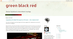 Desktop Screenshot of greenblackred.blogspot.com