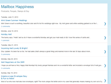 Tablet Screenshot of mailboxhappiness.blogspot.com