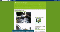 Desktop Screenshot of cherrypal.blogspot.com