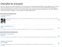 Tablet Screenshot of cherrypal.blogspot.com